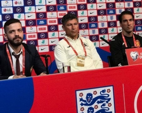 Балъков преди мача на 