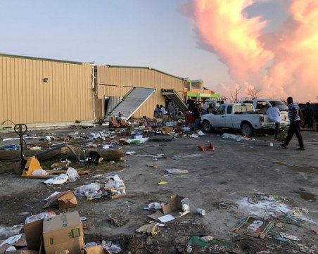 Ураганът Дориан удари със 150 км/ч Северна Каролина