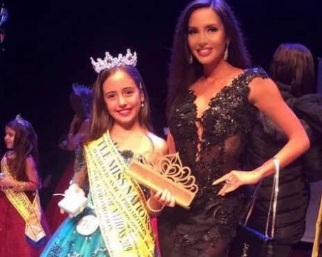 Дъщерята на Наталия Гуркова спечели конкурс за красота в Бразилия