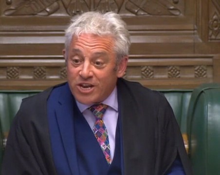 Председателят на британския парламент се оттегля от поста до 31 октомври