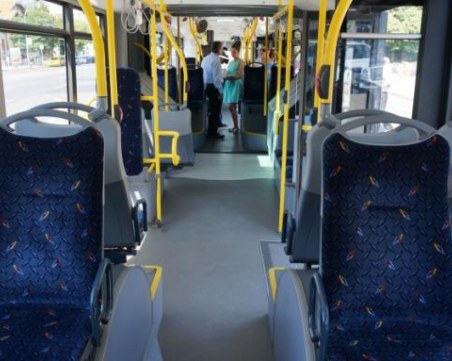 Рязка спирачка потроши софиянка в автобус от градския транспорт