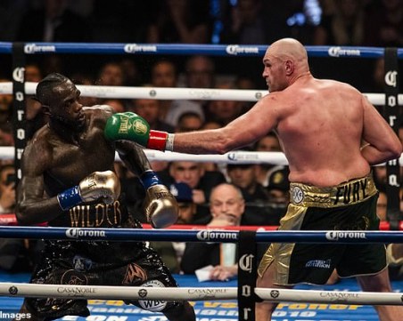 Тайсън Фюри обърнал 4 бири преди мача с Уайлдър