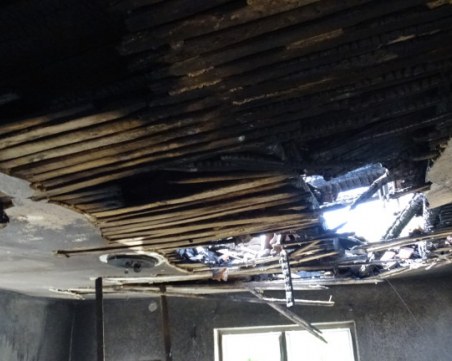 Възрастен мъж загина при пожар