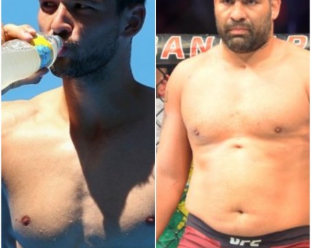 Гришо и Багата помпат мускули заедно в Лас Вегас