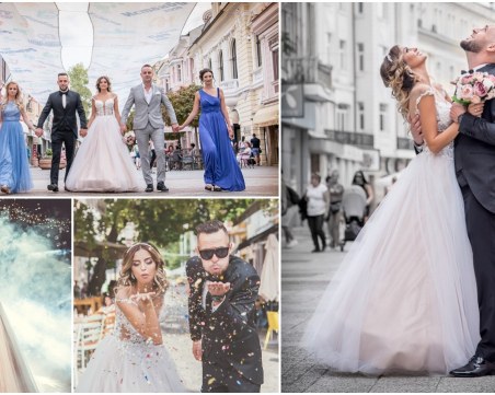 Емил и Калина Христови умножиха Х2 кумовете на сватбата си