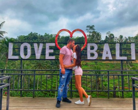 Пловдивчанката Габи от Трио Сопрано с любовна приказка в Бали