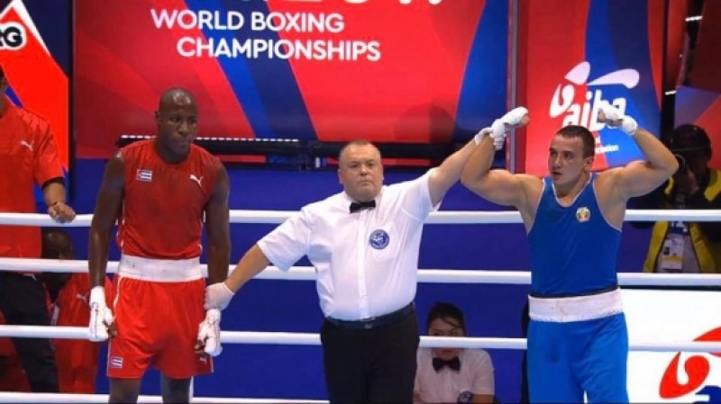 Радослав Панталеев на финал на световнотно по бокс без игра