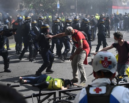 Над 100 арестувани на протест на 