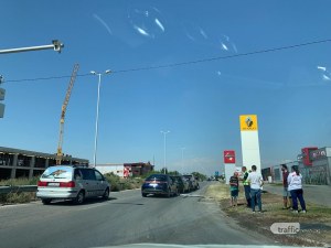 Верижна катастрофа запуши Карловско шосе в Пловдив