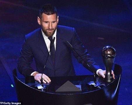 Кой друг, ако не Меси! Звездата на Барса е номер 1 за годината в класацията на ФИФА