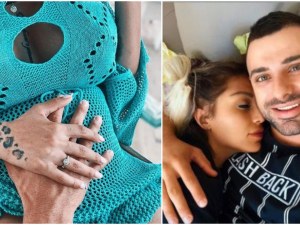 Илиян Найденов показа наедрялото коремче на своята любима Джулиана Гани
