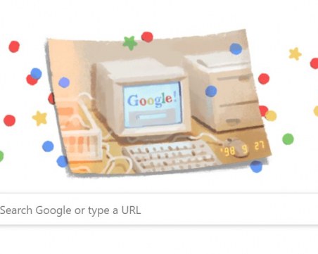 Американският интернет гигант Google празнува своя 21-и рожден ден