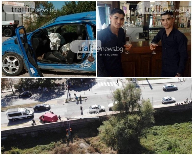 19-годишният шофьор, който уби двама души в Пловдив, карал с 1,55 промила в кръвта