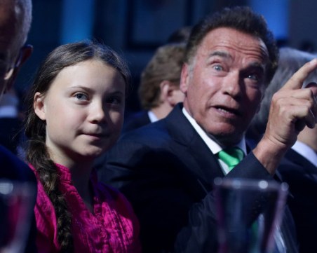 Арнолд Шварценегер се застъпи за Грета Тунберг, дава й 