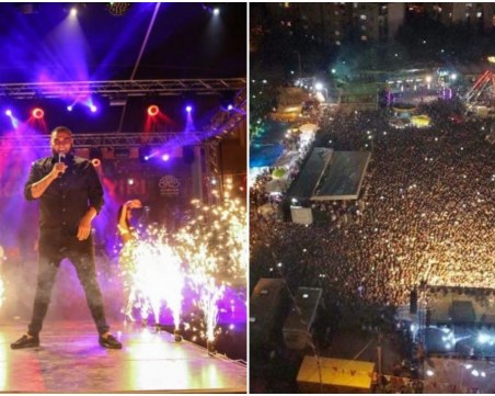 Азис с фурор в Турция! Задмина Слави Трифонов и Лили Иванова по публика