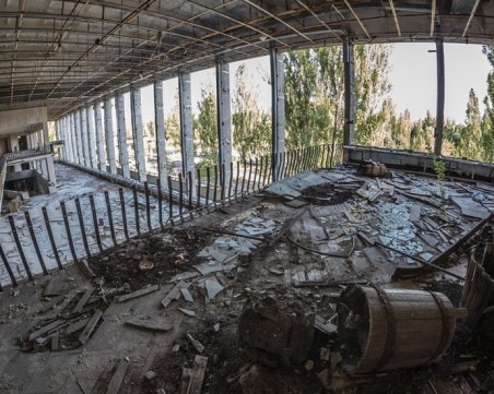 Туристи влизат в епицентъра на Чернобилската ядрена авария