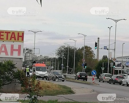 Катастрофа на един от изходите на Пловдив, има пострадало момиче