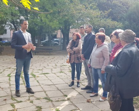 Тодор Стоилов се ангажира да облагороди забравен квартал в центъра на Пловдив