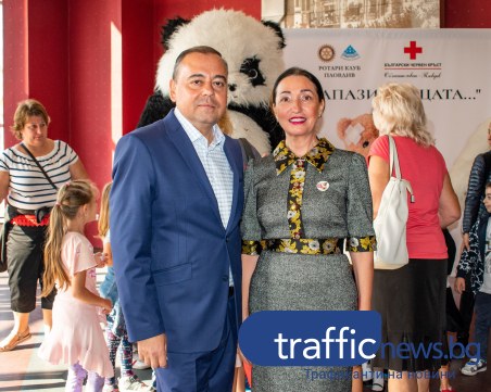 Президентът на Ротари Елена Кристиано с невероятен жест към деца от Пловдив