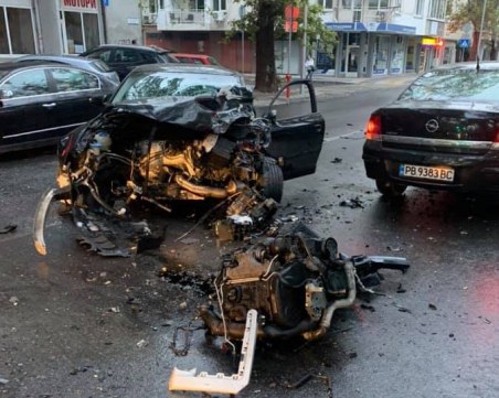 Тежка катастрофа на булевард 