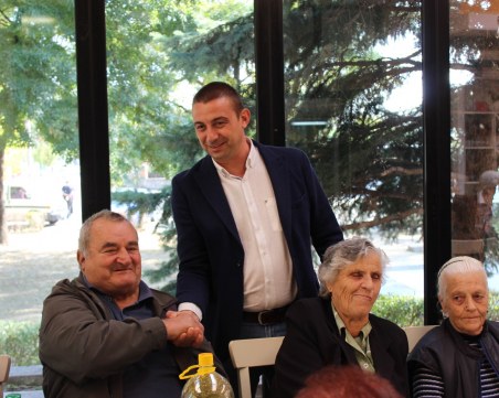 Димитър Колев уважи празника на пенсионерския клуб в 