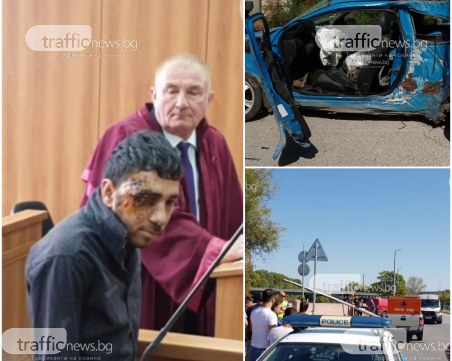 Със 150 км/ч опелът на Огнян се е врязал в стълба на бул.