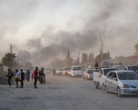 Турската армия удари кюрдите в Сирия по земя и въздух,  САЩ и ЕС заплашиха Ердоган