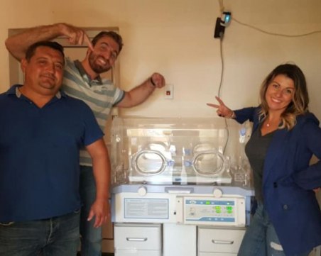 Родилното в Карлово получи подарък - нов кувьоз от 