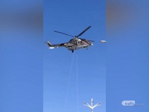 Хеликоптери и военни самолети кръжат над Пловдив