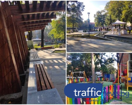 Преобразяването с 22 млн. лева на цяла градска зона в Пловдив приключи, другите две обаче забуксуваха