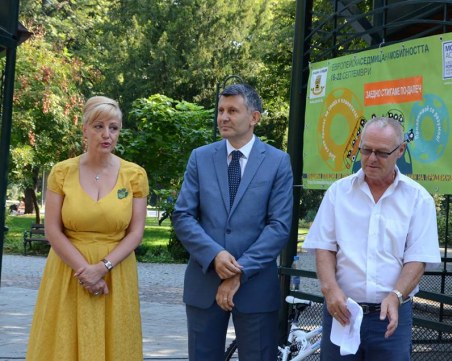 Георги Титюков с идея за алея за велосипеди, тротинетки и скейтбордове в Цар Симеоновата градина