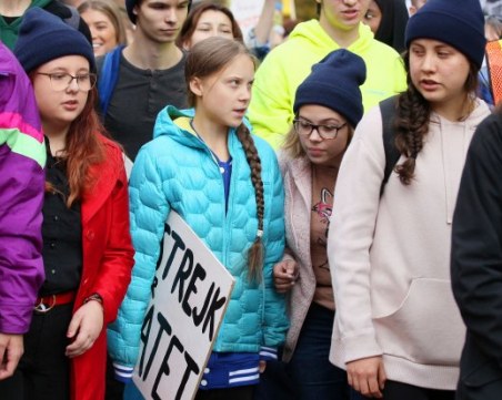 Грета Тунберг организира 