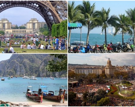 Толкова красиво и претъпкано! Най-посещаваните дестинации в света