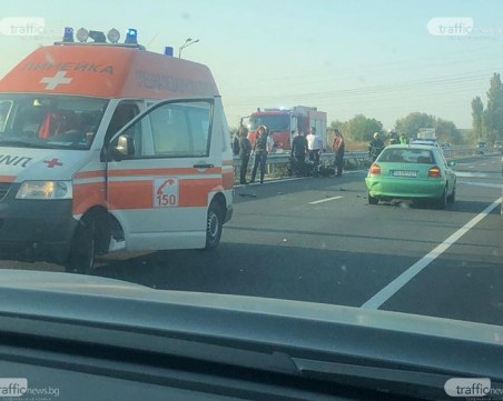 Трима са пострадали при двете катастрофи на Асеновградско, станали през няколко метра