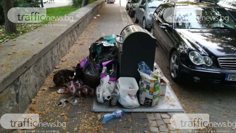 Пловдивчанин: Откакто поставиха подземните контейнери в центъра, стана по-зле