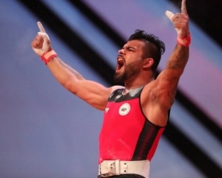 Наш щангист с три златни медала от европейското