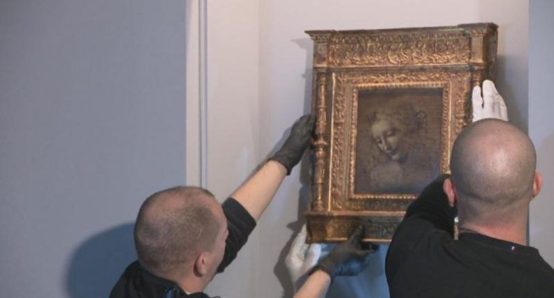 Откриха най-голямата изложба с творби на Леонардо да Винчи в Лувъра