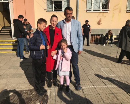 Георги Стаменов гласува да продължи възхода на район 