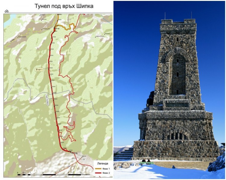Пробив на Шипка! Изграждат тунел под върха за 320 милиона