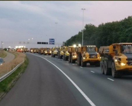 380-километрово задръстване в Холандия заради протест