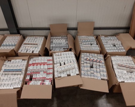 Над 6 000 кутии безбандеролни цигари задържаха на границата