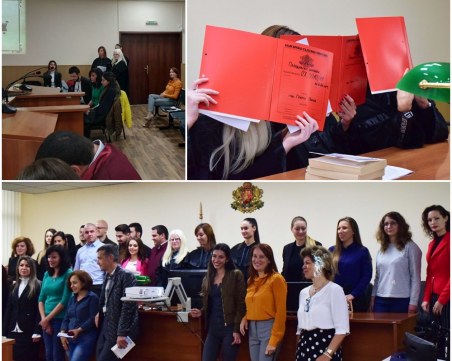 Студенти и журналисти от Пловдив 