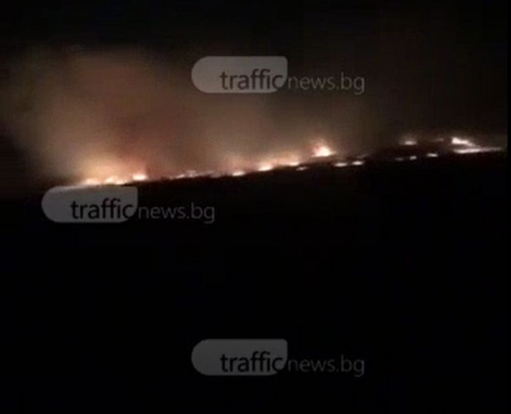 Пожар лумна край Катуница