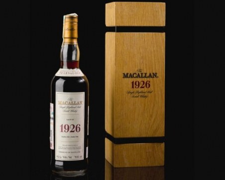 Най-скъпото уиски: един шот струва колкото чисто ново Porsche 911