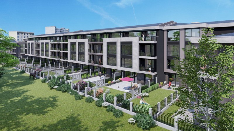 Правят огромен вътрешен парк в най-новата жилищна перла в Пловдив