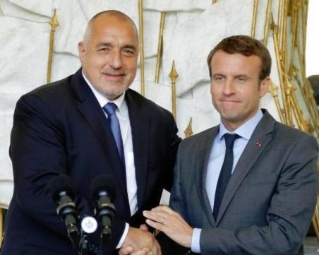 Макрон уверил премиера Борисов, че не е обиждал България