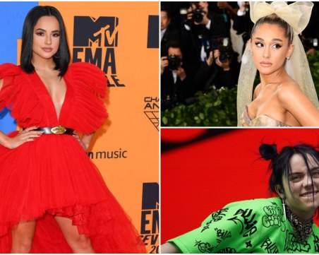 Кои изпълнители триумфираха на европейските музикални награди на MTV?