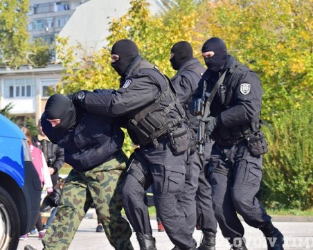 Елитните командоси на пловдивската полиция със зрелищна демонстрация
