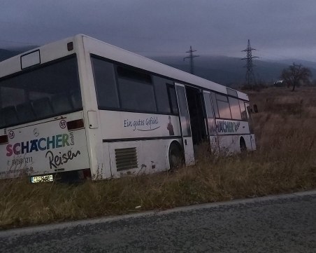 Тежка катастрофа с автобус край Шипка