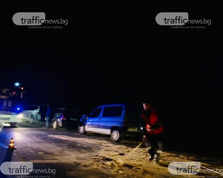 3 километра задръстване заради верижната катастрофа